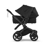 Bugaboo Donkey 6 Twin Pebble 360 Pro2 Ultimate Pushchair Bundle - Heritage Black