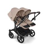 Bugaboo Donkey 6 Twin Pebble 360 Pro2 Ultimate Pushchair Bundle - Desert Taupe