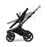 Bugaboo Donkey 6 Single Cloud T Travel System - Moon Grey