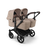 Bugaboo Donkey 6 Twin Pebble 360 Pro2 Travel System - Desert Taupe