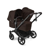 Bugaboo Donkey 6 Twin Pebble 360 Pro2 Travel System - Cocoa Brown
