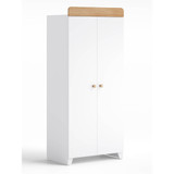 Little Acorns Classic Wardrobe - White/Oak