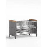 Little Acorns Classic Cot Bed - Grey/Oak
