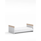 Little Acorns Burlington Cot Bed - White/Oak