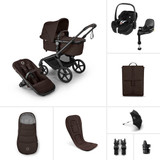 Bugaboo Fox 5 Renew Pebble 360 Pro2 Ultimate Bundle - Cocoa Brown
