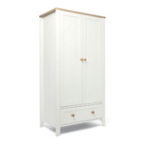 Mamas & Papas Wedmore Wardrobe - White/Oak