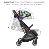 Kinderkraft Nubi2 Pushchair - Happy Shades