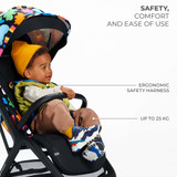 Kinderkraft Nubi2 Pushchair - Happy Shades