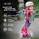 Micro Mini Deluxe LED Scooter - Pink (Outlet)