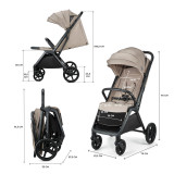 Kinderkraft Loom Stroller - Linen Beige (Outlet)