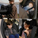 Silver Cross Motion 3 All Size Car Seat (360 Rotation) - Iconic Black
