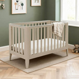 Babymore Iris Cot Bed - Cashmere