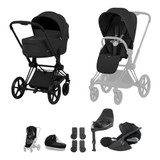 Cybex Priam Comfort Ultimate Bundle - Matt Black/Sepia Black