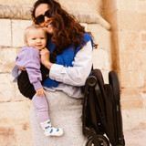 Joolz Aer2 with Wildride Carrier (lifestyle)