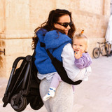 Joolz Aer2 with Wildride Carrier (lifestyle)