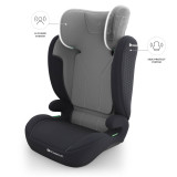 Kinderkraft I-SPARK 2 PLUS 100-150cm Car Seat - Grey