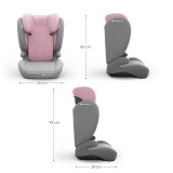 Kinderkraft I-SPARK 2 PLUS 100-150cm Car Seat - Pink