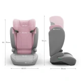Kinderkraft I-SPARK 2 PLUS 100-150cm Car Seat - Pink