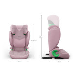 Kinderkraft JUNIOR FIX 2 PLUS 100-150cm Car Seat - Pink