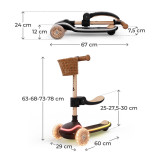 Kinderkraft RAKET UP Scooter - Beige