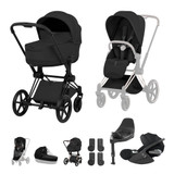 Cybex Priam Style Ultimate Bundle - Sepia Black
