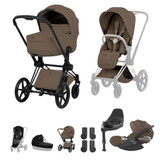 Cybex Priam Style Ultimate Bundle - Coconut Brown