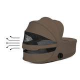 Cybex Priam Style Ultimate Birth & Beyond Bundle - Coconut Brown