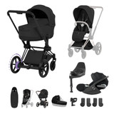Cybex e-Priam Style Ultimate Accessory Bundle - Sepia Black