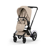 Cybex e-Priam Style Pushchair - Cozy Beige