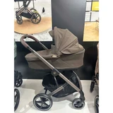 Cybex Balios S Lux Taupe V2 Pushchair + Carrycot - Chocolate Brown (Ex-Display)