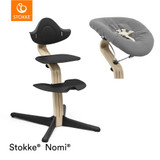 Stokke® Nomi® Newborn Bundle - Natural/Black
