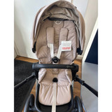 Cybex Priam Pram inc Lux Carrycot - Cozy Beige (Ex-Display)