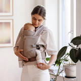 Voksi Huddle Zip on Baby Carrier - Clay