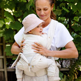 Voksi Huddle Zip on Baby Carrier - Cream