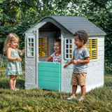 Dolu 3 Piece Garden Play Bundle - Grey/White