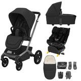 Maxi Cosi Fame 8-Piece Emerald 360 Pro Bundle - Onyx Black