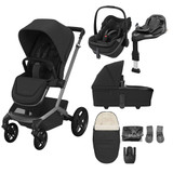 Maxi Cosi Fame 8-Piece Premium Travel System - Onyx Black