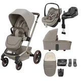 Maxi Cosi Fame 8 Piece Premium Travel System - Sapphire Sand