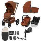 Maxi Cosi Fame 10-Piece Ultimate Family Travel System - Copper Terra
