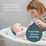 Angelcare Soft-Touch Mini Baby Bath Support - Aqua (Outlet)