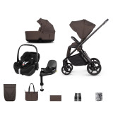Venicci Claro 2 4-in-1 Pebble 360 Pro2 + Base Travel System - Chocolate