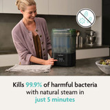 Baby Brezza SuperQuick Steriliser Dryer - All Black