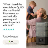 Baby Brezza SuperQuick Steriliser Dryer - All Black