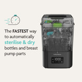 Baby Brezza SuperQuick Steriliser Dryer - All Black
