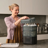 Baby Brezza SuperQuick Steriliser Dryer - All Black
