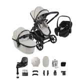 iCandy Peach 8 Pebble 360 Pro2 & Base Complete Bundle - Taupe