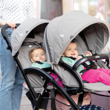 Joie EvaLite Duo Stroller - Pebble (Ex-Display)