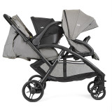 Joie EvaLite Duo Stroller - Pebble (Ex-Display)