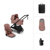 Bugaboo Dragonfly Plus Complete Bundle - Dusty Pink