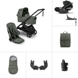 Bugaboo Dragonfly Plus Cloud T Ultimate Bundle - Forest Green
